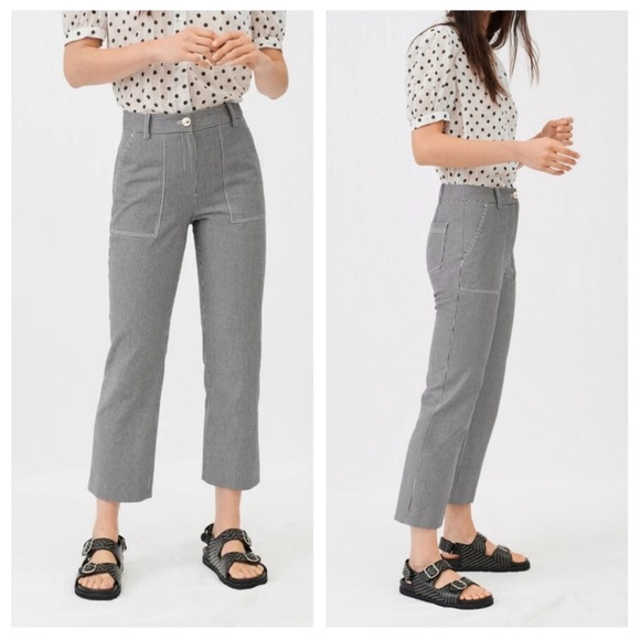Maje • Striped Trousers - Picture 2 of 11